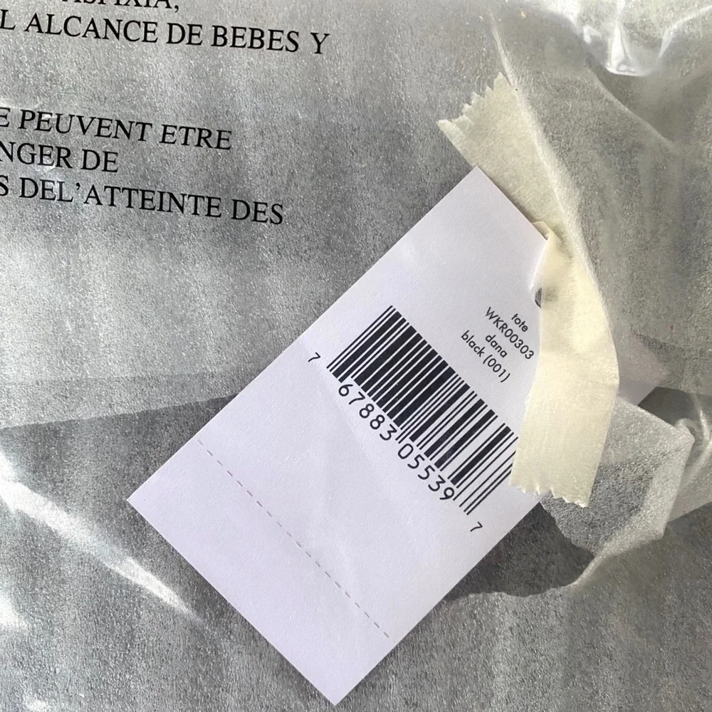 NWT Kate Spade Saffiano leather zip tote black - Picture 8 of 12